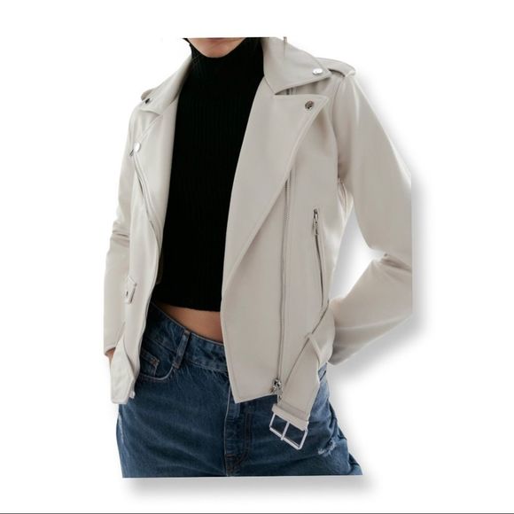 Trust By Republic Jackets & Blazers - TRUTH BY REPUBLIC Soft Faux Leather Bikers Jacket